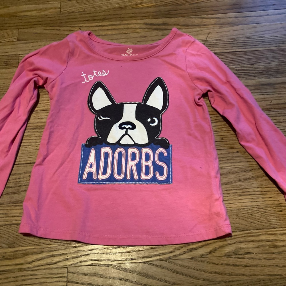 Long sleeve girl top size 5T